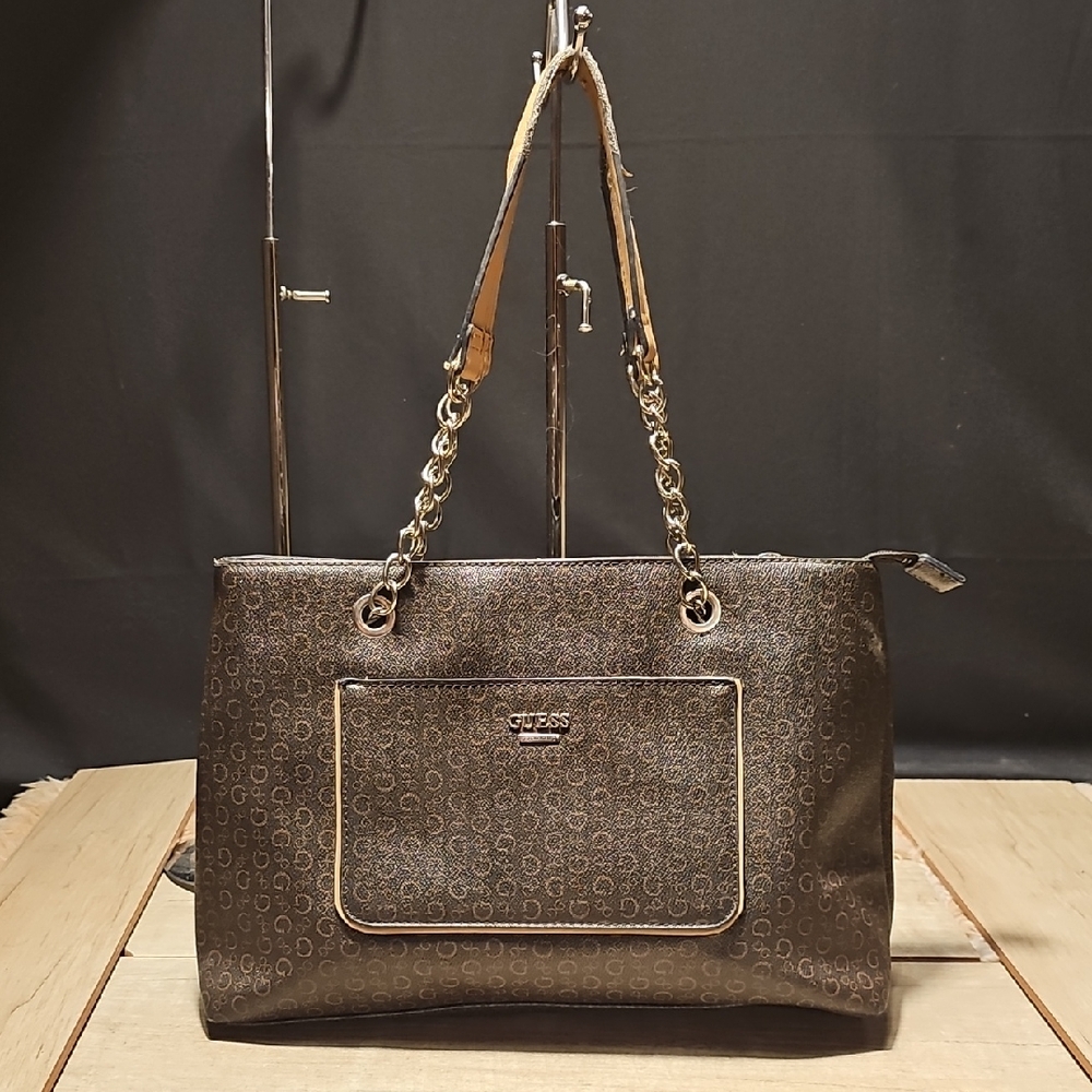 Guess Dark Brown Shoulder Bag